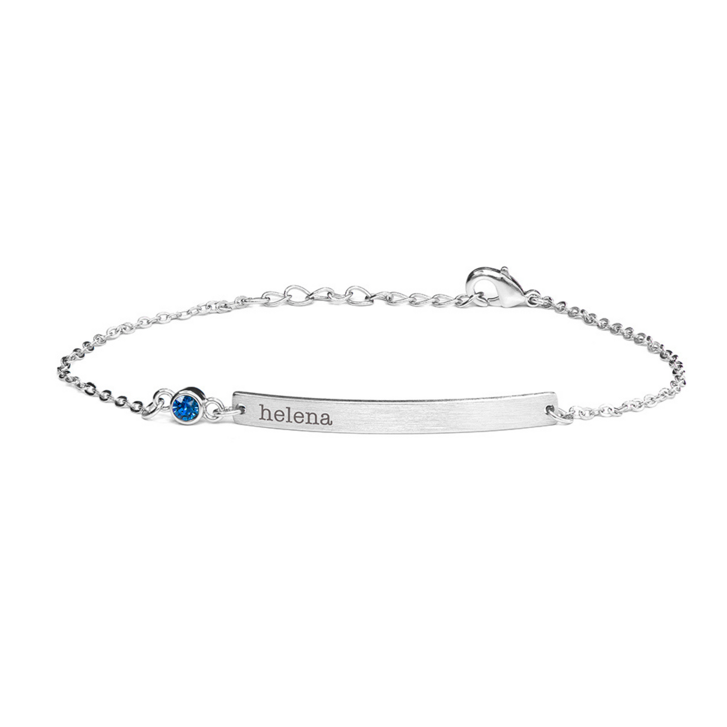 Swarovski Crystal Personalised Birthstone Bracelet